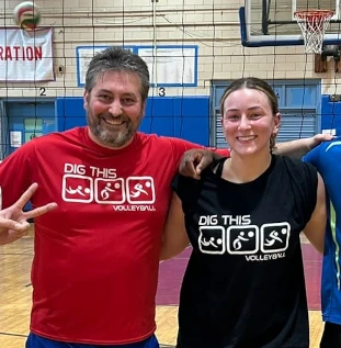 Coaches Tony and Maria